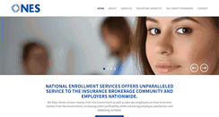 Desktop Screenshot of nesbenefits.com